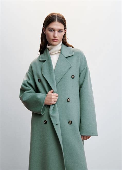 mango handmade oversized wool coat